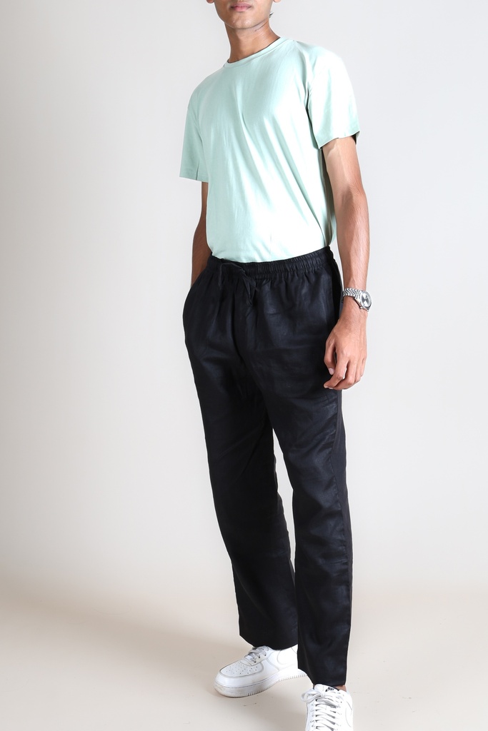 Men's Pure Linen Casual Trousers