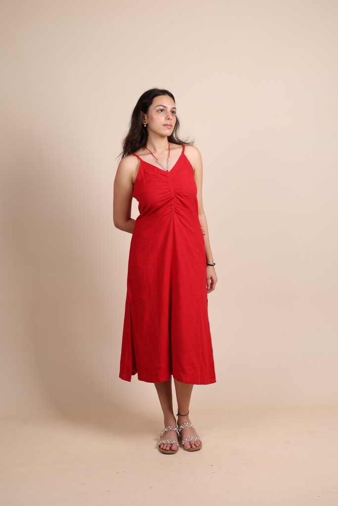 Organic Cotton Midi Dress